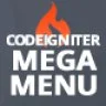 Mega Menu for CodeIgniter + ion-auth + Material Design for Bootstrap Theme