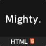 Mighty - Creative Agency & Portfolio Showcase HTML Template