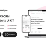 SalesSync - SaaS CRM Website UI Kit