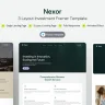 Nexor - Investment Framer Template