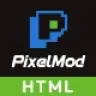 PixelMod | Game Hosting HTML Template