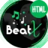 BeatX | Multipurpose Audio Podcast & Music HTML Template