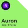 Auron - Solar & Green Renewable Energy HTML Bootstrap 5 Template