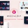 Miraculous - Многопродуктовый виртуальный магазин музыки на WordPress тема
