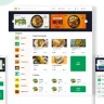 6amMart - Многовещевой приложение для доставки пицц, продуктов, eCommerce, пакетов и аптек с Админ-панелью и Веб-сайтом